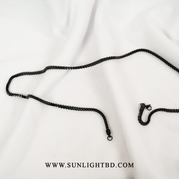 Sterling Black Astro Chain