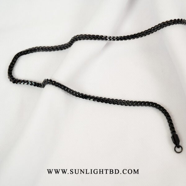 Sterling Black Astro Chain