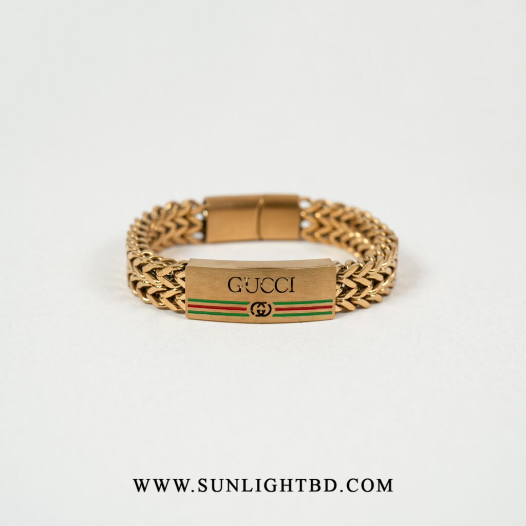 Phoenix Titanium Gold Gucci Bracelet