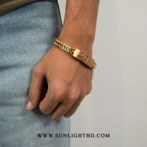 Gold Mercedes Bracelet